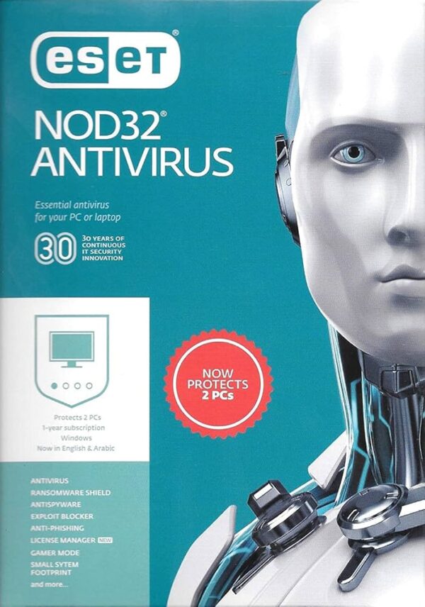 ESET NOD32 Antivirus/1-3PCS/1 year/ORIGINAL