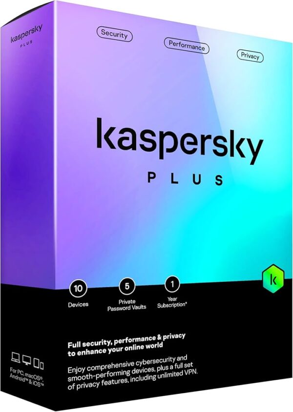 Kaspersky Plus Total Security YEAR 1 PC Global