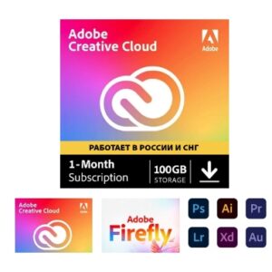 ADOBE CREATIVE CLOUD 1 MONTH